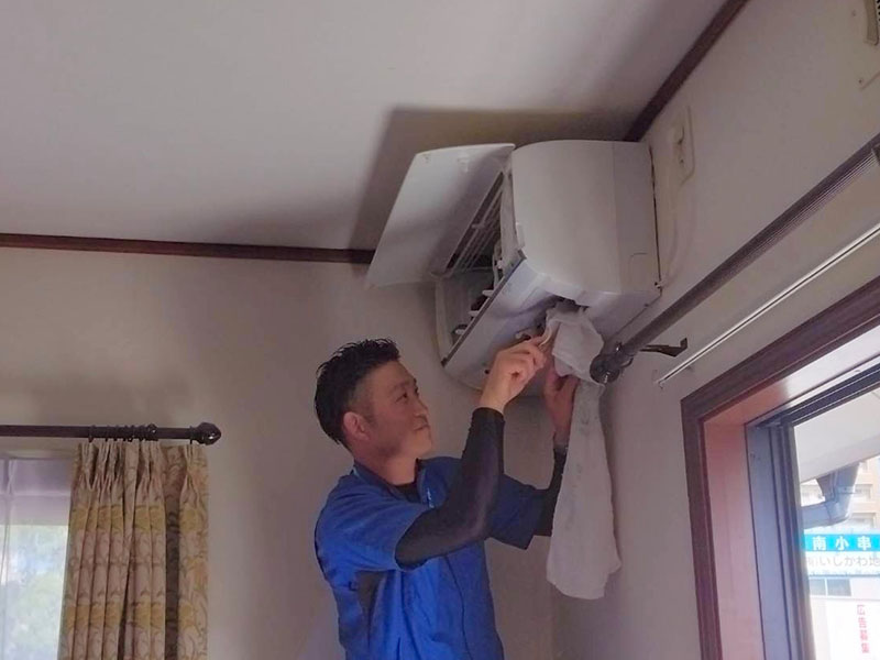 エアコンの点検